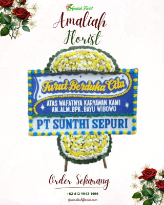 Papan Bunga Duka di Ngade